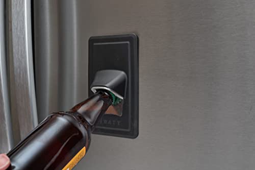 30 Watt Capski | Silicone Portable Movable Man Cave Bottle Opener | No Screws Or Glues | Grips Shiny Surface | Man Cave Gift #TOP1