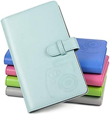 homeyuser Photo Album 96 Pockets for 3 Inch Mini Photo Album Compatible with Fujifilm Instax Mini Instant Camera Film Photos (pink)