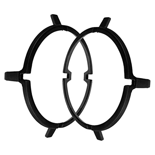 Garneck 2 Pièces Support pour Cuisinière à Gaz Anneau de Support de Casserole Wok de Cuisinière Accessoire pour Casseroles à Lait