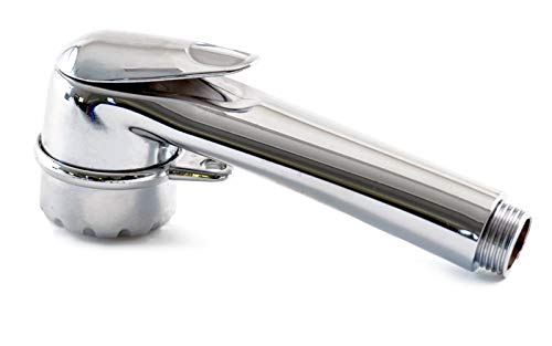 wellenshop Brausekopf Duschkopf 1/2'' mit Start/Stop Taste Boot Camping Cover