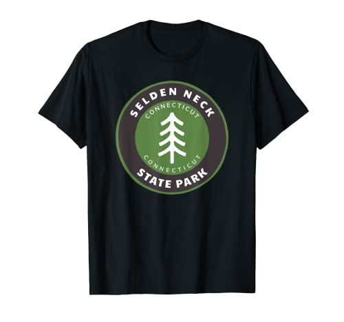 Selden Neck State Park Connecticut CT Tree Badge vacation T-Shirt