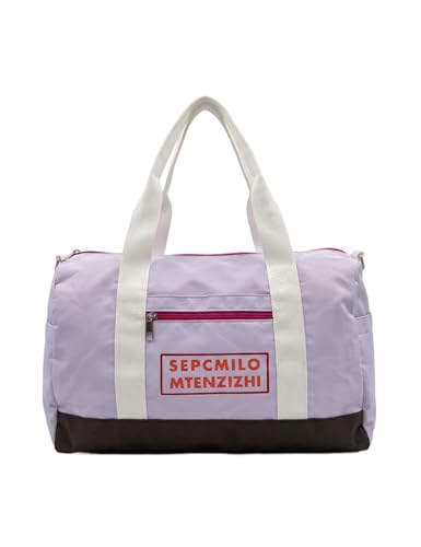 Image of Venzina Unisex Large Capacity Gym and Travel Backpack, Multi-Compartment Sports Duffle Bag with Organized Storage, Multi-Way Carry Yoga Crossbody Bag for Fitness, Workout, Hiking, Daily Use- Purple