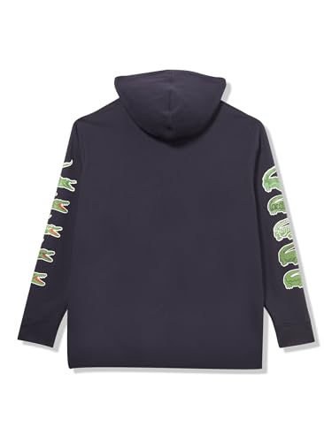 Lacoste Big Fit Print Sleeve Sweatshirt3