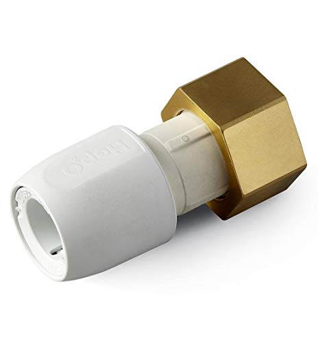 Hep2O 15mm x 3/4 Inch Straight Tap Connector - Pack of 2