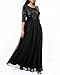 Plus Size Formal Dresses Black Evening Gowns Sequin Sparkly Women Prom Gala Mother Elegant Long Dress with Sleeves 2025