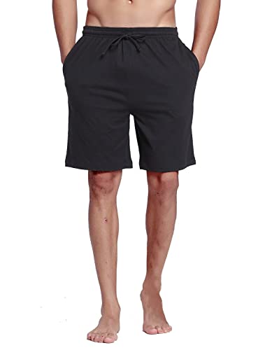 CYZ Men's Sleep Shorts - 100% Cotton Knit Sleep Pajama & Lounge Wear2