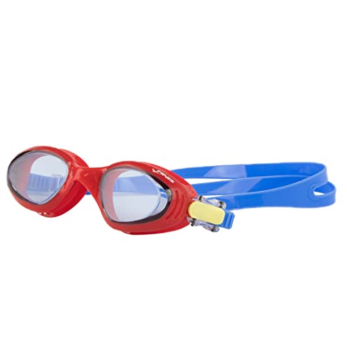 FINIS Betta Kids Swim Goggles, Red/Blue, Dai 5 ai 10 Years