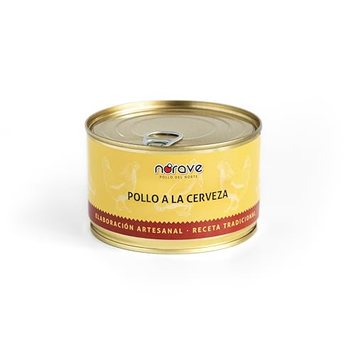Norave Lata de Pollo a la Cerveza - Pack 7 ud x 400gr