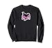Niedlicher rosa Western-Pferdesattel-Stich-Aufkleber Sweatshirt