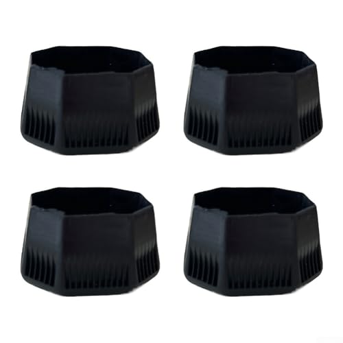 Besttoolifes Juego de cuatro tapas de plástico para raqueta de tenis con tapa compatible con raqueta para reemplazo y reparación de mango, cubiertas de extremo de agarre compatibles con tope para