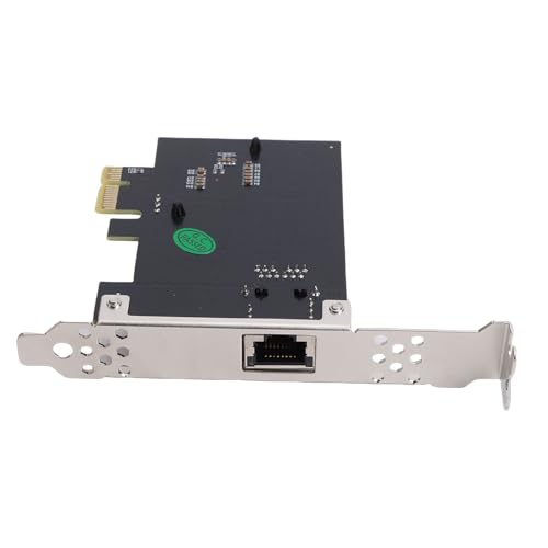 Sanpyl PCIe X1 Tarjeta de Red 10 Gigabit Ethernet Adaptador 10Gb Ethernet Disco sin Unidad PXE Soporte para Controlador RTL8127AT para Escritorio y Servidor miniatura 7