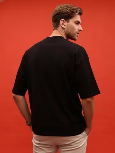 Image of Stylish Oversize T-Shirt for Men | Round Neck Printed Oversize T-Shirt