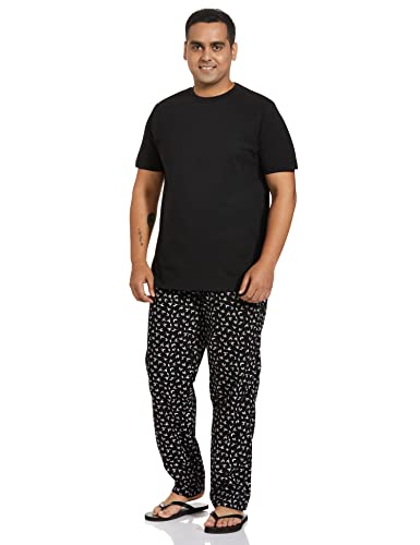 Image of Amazon Brand - Symbol Cotton Men Casual Style Pajama Bottom (Pack Of 2)