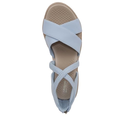 BZees Womens Bali Sand Sandal Skyway Blue 7 W by LifeStride - Image 5