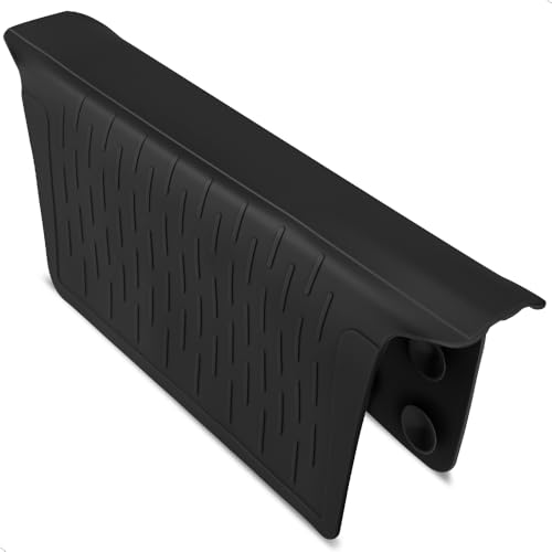 Sink Saddle Cukwily Silicone Sink Divider Mat Ultra Thin Kitchen Sink Protector Super Soft Sink Mat 36 Suction Cups No Odor 12.8'' x 11'' Durable