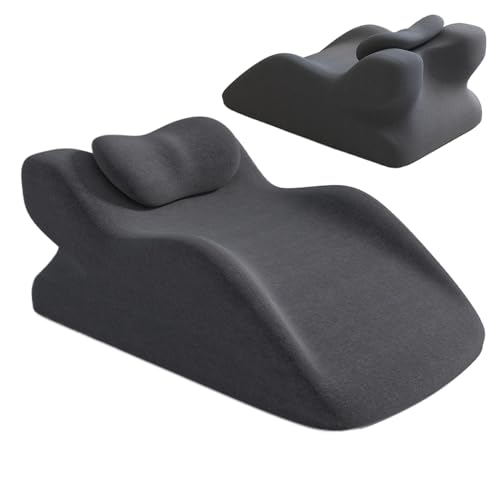 Sleeping Wedge Pillow for Adults - Non-Slip Ergonomic Bed Wedge Pillow,Multifunctional Portable Ankle Supportive Elevation, Soft Sleeping Foam Cushion