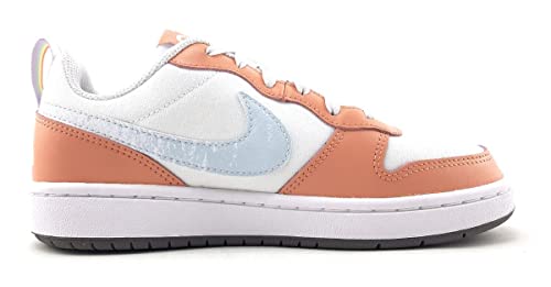 Court Borough Low 2 Special Edition1 (Gs) - Size 7Y - White/Aura-Lt Madder Root #TOP1