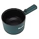 TOPINCN Elektrischer Kochtopf 1.8L Nonstick Food Grade 2 Temperaturmodus 6 Funktion Elektroherd mit Langem Griff FüR die Hausmannskost