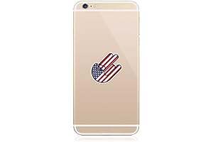 American Shocker Fade 3D Smartphone Sticker Decal Design