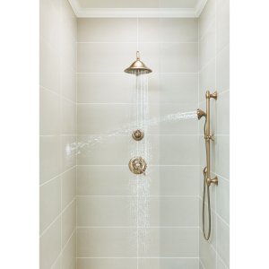 Delta Faucet 3-Spray H2Okinetic Slide Bar Hand Held Shower with