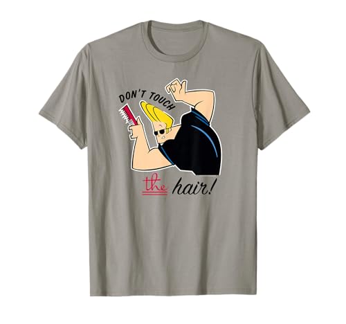 Johnny Bravo Don't Touch the Hair! T-Shirt