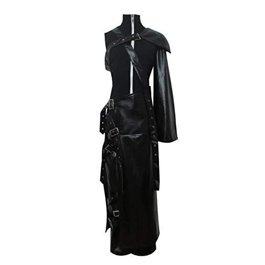 Cloud Strife AVALANCHE Black Outfit Costume