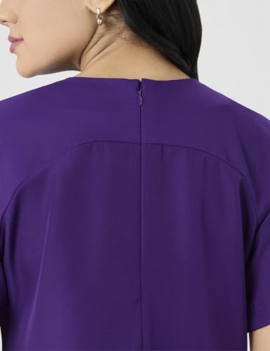 Image of Symbol Premium Women's Polyester Crop Top (Relaxed Fit | Stylish | Desk-to-Dinner) (Available in Plus Sizes)