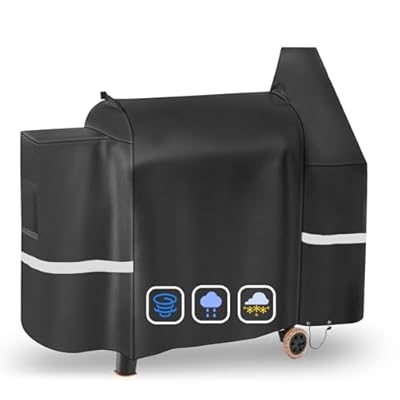 Grill Cover for Pit Boss 850 820 Deluxe Series,56 Inch Cover for Pit Boss 820 Pro, 820D, 820FB, 820D3, 820SC, 820XL, 820PS1, 820CS1, 600D Heavy Duty Grill Cover for Z Grill 700 Wood Pellet Smoker