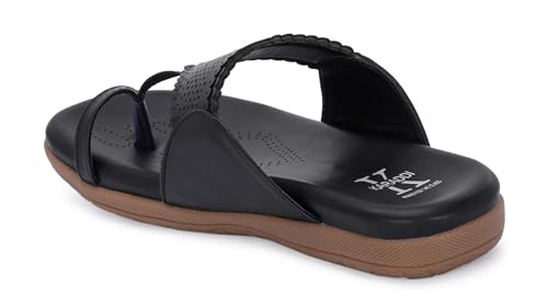 Image of Karaddi Women's Flats Heel | Back Open Fashion Sandals for Ladies Kolhapui Chappal | Stylish Thong Sandal