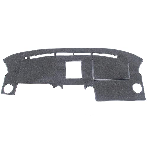 Dashboard Dash Cover Mat Carpet Replacement for 2004-2008 Ford F-150 (Gray)