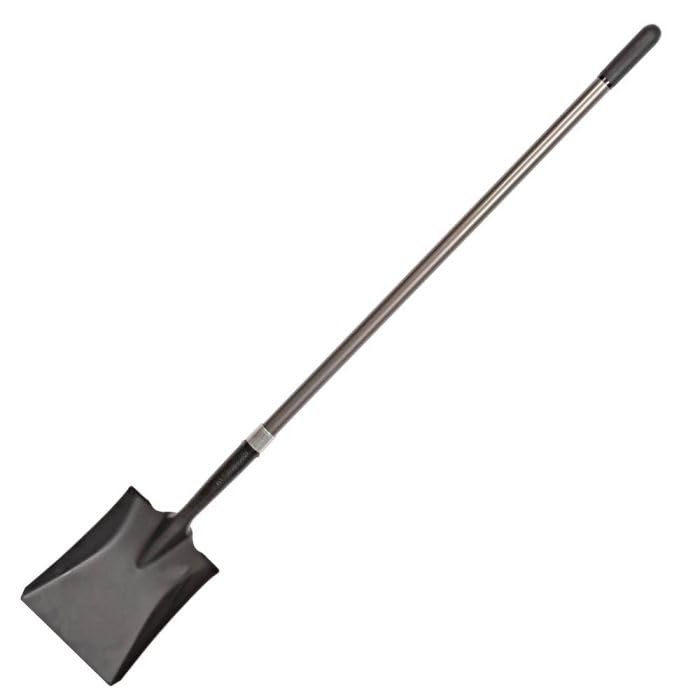 A.M. Leonard Contractor-Grade Shovel with Fiberglass Handle (Square-Point Blade)
