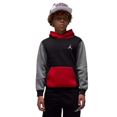 Multicolour Brooklyn Nets MJ Hoodie for Boys by Jordan