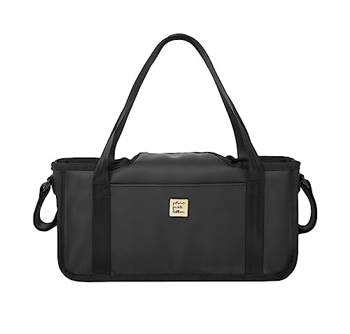 Image of Petunia Pickle Bottom Wander Stroller Caddy, Perfect for Organization, Multiple Carry Positions, Fits Most Strollers, Black