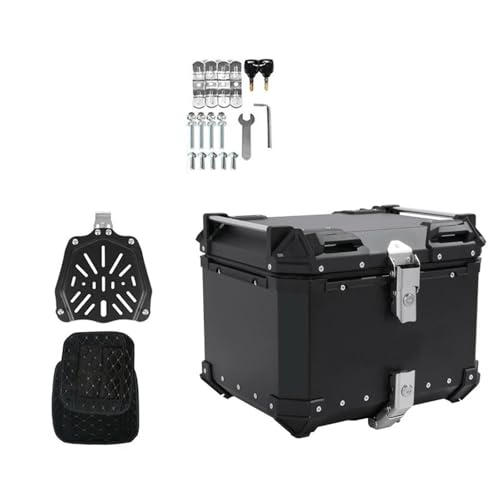Rangement supérieur de moto 28L Nero pour éviter le sac à dos