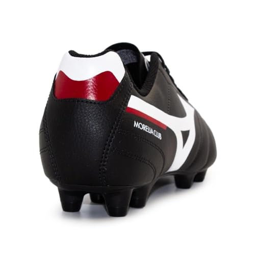Chuteira Campo Mizuno Masculina Morelia Club Md Preto/branco/v 107680680-1019 41