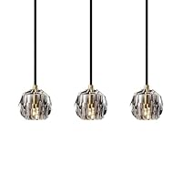 ☆照明 クリスタル ガラス キラキラ輝く　ペンダントライト 3灯 ☆照明 クリスタル ガラス キラキラ輝く ペンダントライト 3灯