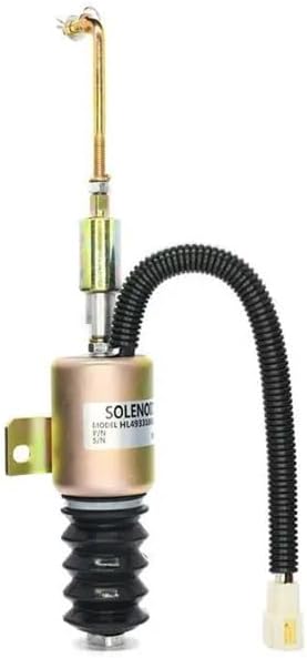 HL49331000144 12V Bus Engine Flameout Solenoid Valve for Engine Bus Generator Excavator