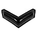 Extreme Max 3006.7745 BoatTector Vinyl 90? Dock Corner Bumper - Black