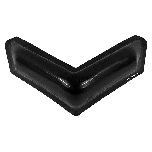 Extreme Max 3006.7745 BoatTector Vinyl 90° Dock Corner Bumper - Black
