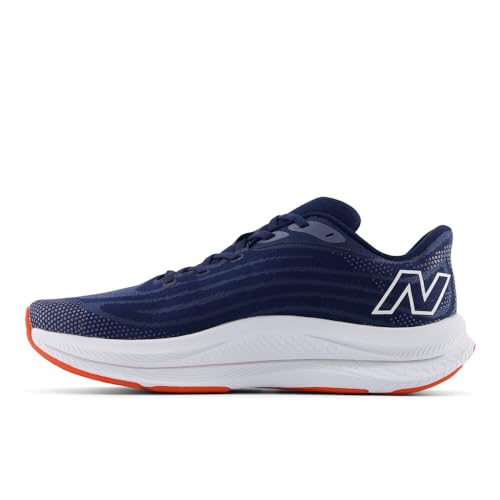 New Balance New Balance Men's MWWKECN1 Walking Shoe, Nb Navy/White/Neo Flame, 8.5