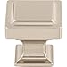 Top Knobs TK702BSN Transcend Collection 1-1/4" Ascendra Knob, Brushed Satin Nickel