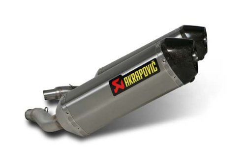 デイトナ675 06-12 アクラポビッチ ステン/チタン スリップオン Akrapovic Racing Titanium Slip-On Muffler - Triumph Daytona