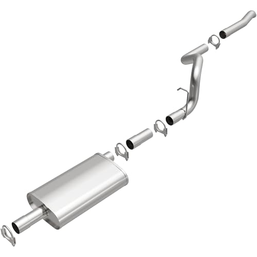 BRExhaust Replacement Exhaust System Kit 106-0721: Compatible with 1987-1995 Jeep Cherokee, 1987-1990 Jeep Wagoneer 2.5L/4.0L