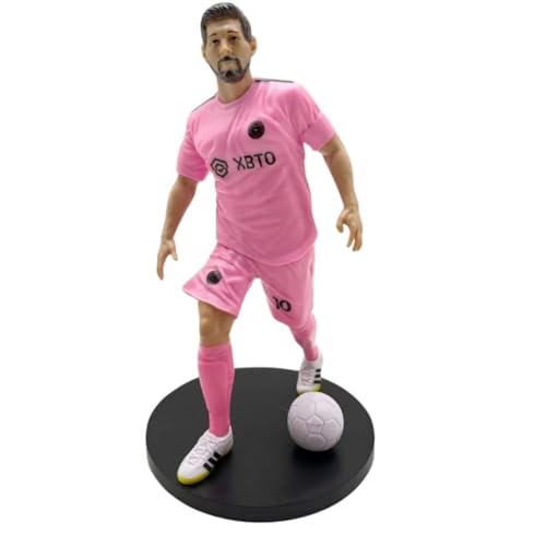 Image of Premium Action Figures Collectible for Office Desk, Study Table, Car Dashboard, Decoration for Anime Lovers, Fans, Kids, Collectors (Messi)