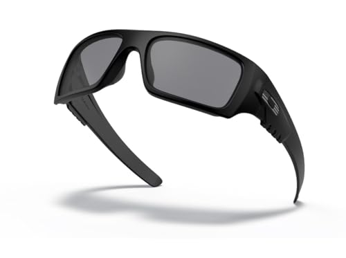 Oakley SI Det Cord Sunglasses Matte Black USA Tonal Flag with Grey Lens ANSI Z87.1 Stamped4