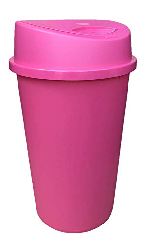 Tontarelli 45L ALL PINK TOUCH TOP BIN/KITCHEN BIN/WASTE/STORAGE/RUBBISH/OFFICE
