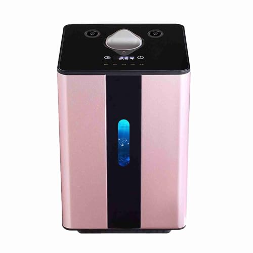 ASHLGQB Máquina de inhalación de hidrógeno 2024,inhalador de H2 de Doble Salida 150H+75O (225) ml/min,Alta pureza al 99,99%,ionizador de electrólisis de Agua SPE/PEM