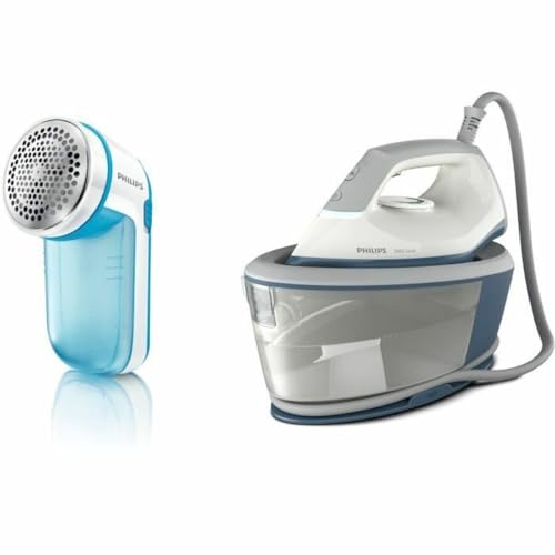 Generador de Vapor + Afeitado Plush - PHILIPS BXA0019/00 - Compacto - 6 bares - Efecto prensado 300g/min - Flujo de vapor continuo 110g/min