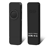 MP3 Player 8GB Expandable Memory, Lossless Sound, Portable Music Player for OTG Support, Long Battery Life (Black)