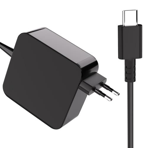 Cargador USB C de 65 W para Steam Deck y ROG Ally Nintendo Switch/TV Dock/PS Portal/Lite Shark CH701, Beats Solo 4, JBL Xtreme 3 4 Asus Zenbook 14 15 17 Ordenador portátil Adaptador de corriente tipo